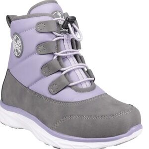 Totes Kids' Lavender Boots Hi Top Sneakers NWOT